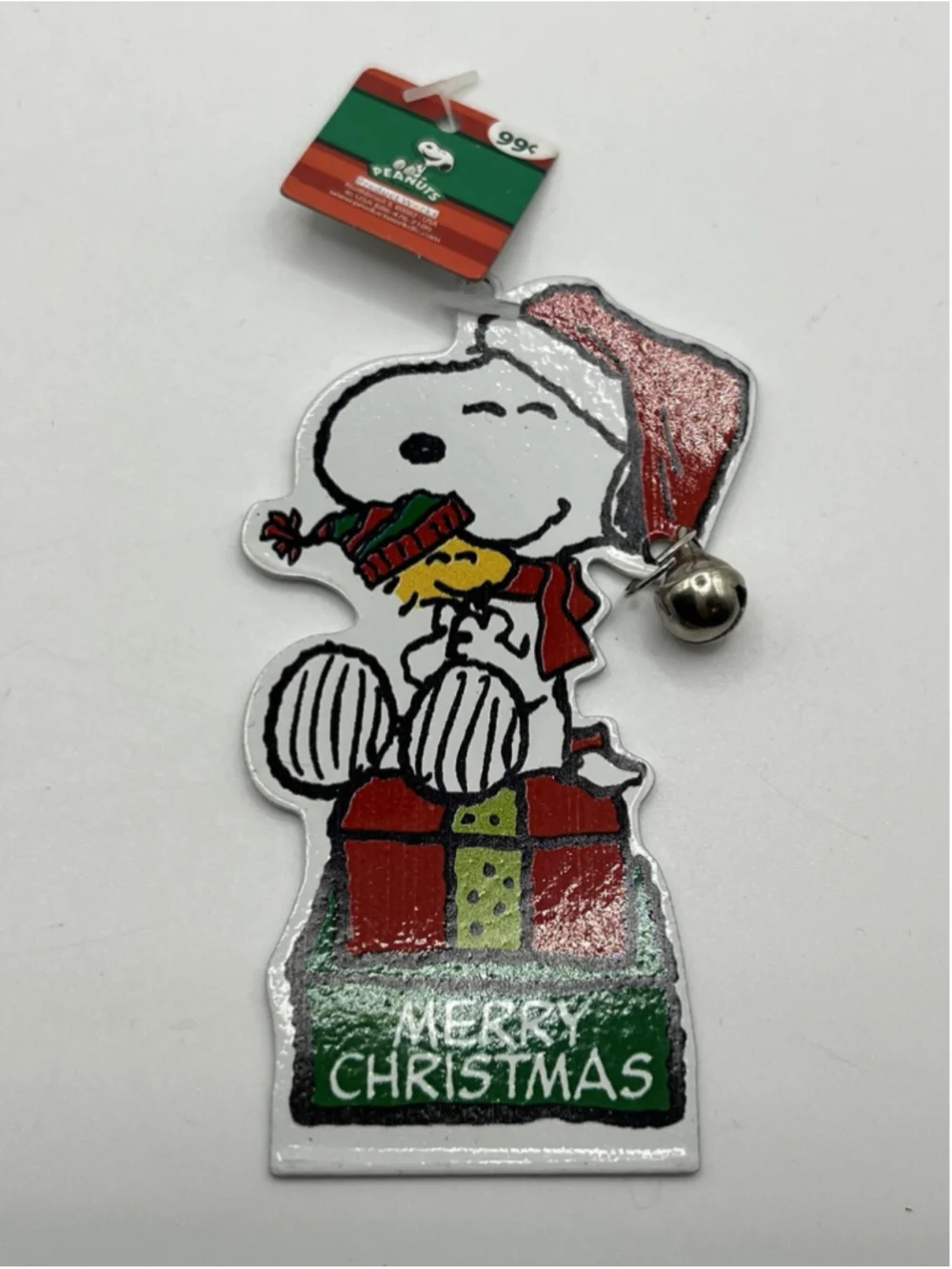 Peanuts Metal 3” Ornament/Decoration On/Off Stand Snoopy~2011BRAND NEW SEE